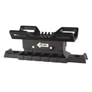 Jeep CJ Fire Extinguisher Holder - Rugged Ridge - Elite - Textured Black - `76-`21